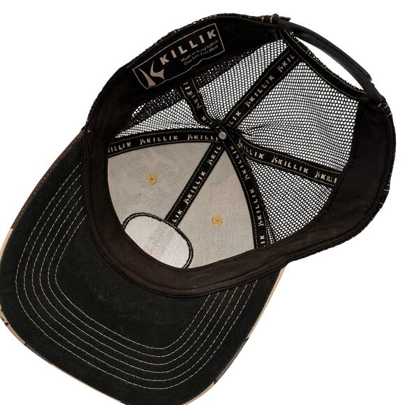 Killik Hunting Camo Camouflage Mesh Snapback Hat - Picture 4 of 8